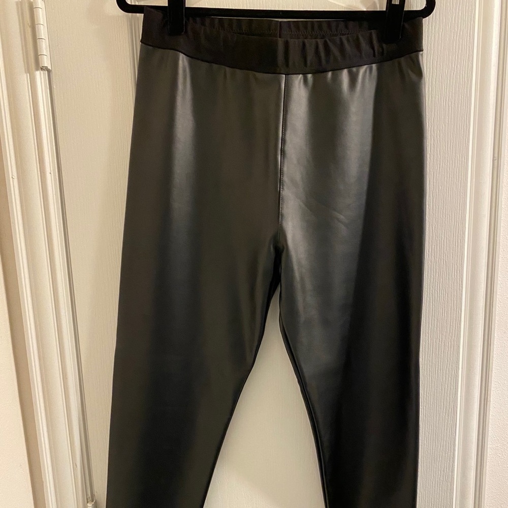 Leather Jeggings
